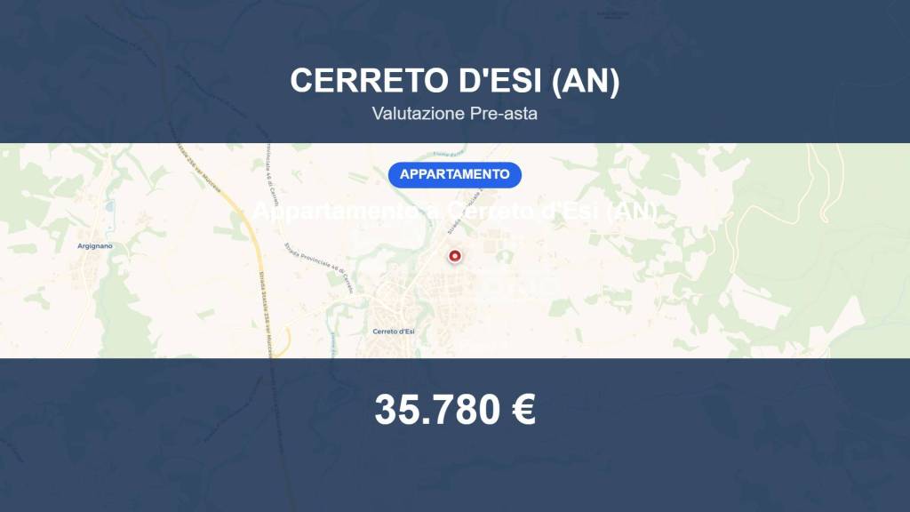 appartamento in vendita a Cerreto d'Esi