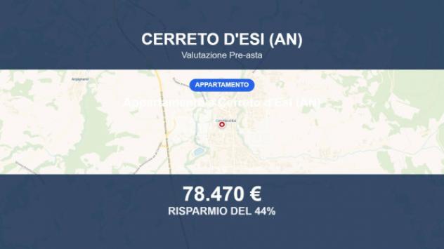 appartamento in vendita a Cerreto d'Esi