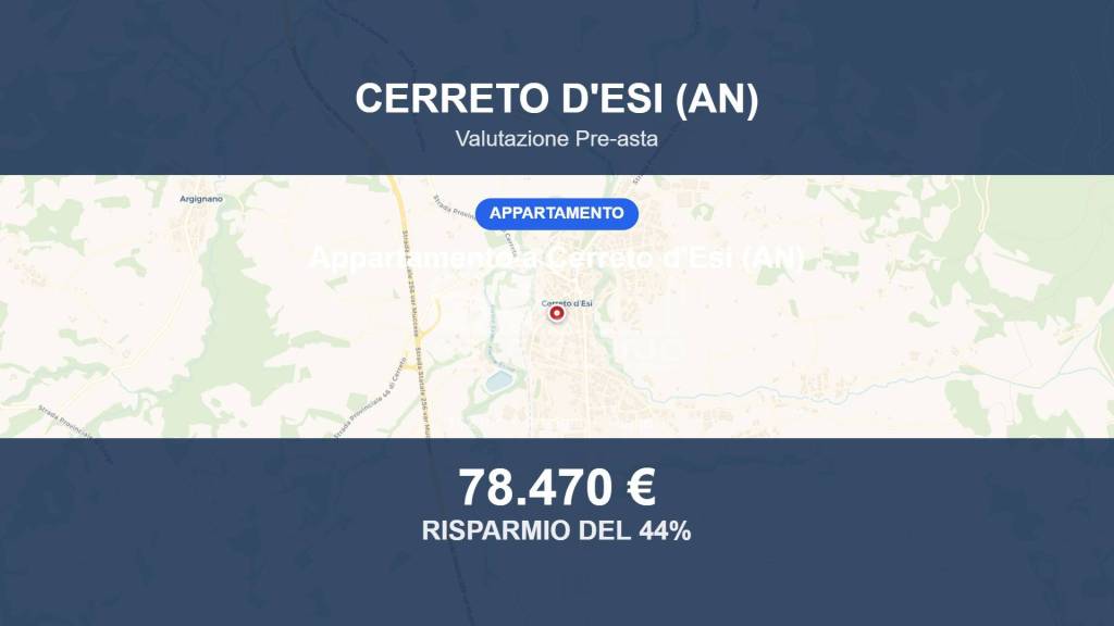 appartamento in vendita a Cerreto d'Esi
