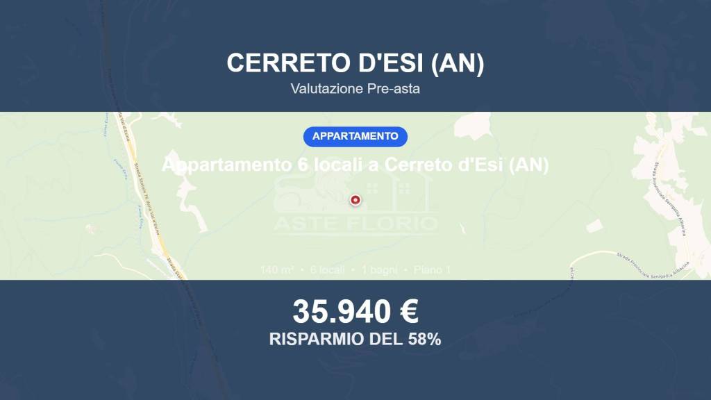 appartamento in vendita a Cerreto d'Esi