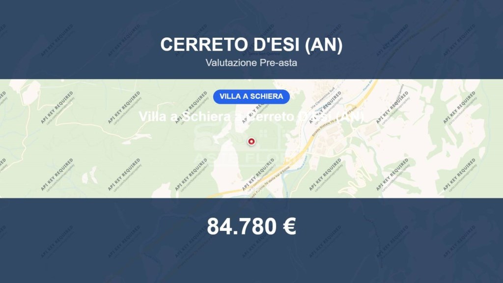 casa indipendente in vendita a Cerreto d'Esi