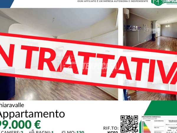 appartamento in vendita a Chiaravalle in zona Grancetta