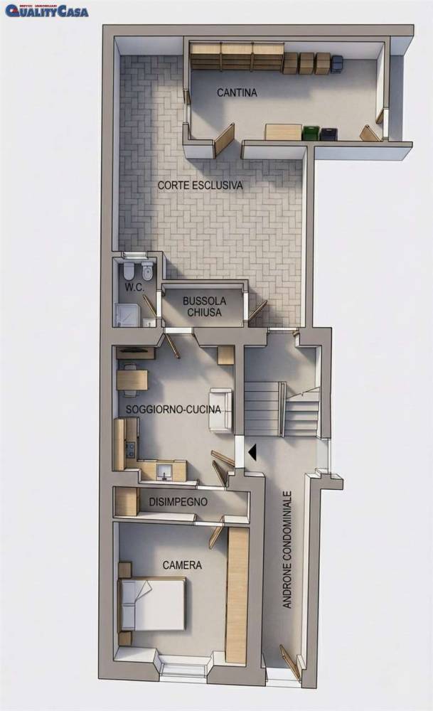 appartamento in vendita a Chiaravalle