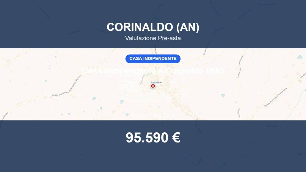 casa indipendente in vendita a Corinaldo