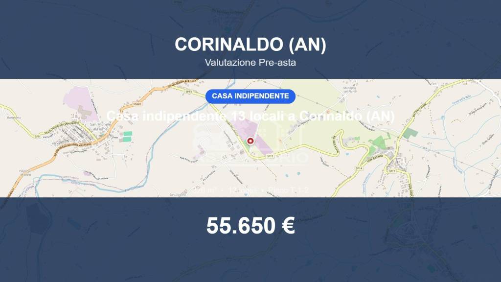 casa indipendente in vendita a Corinaldo in zona Cesano