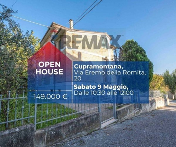 casa indipendente in vendita a Cupramontana