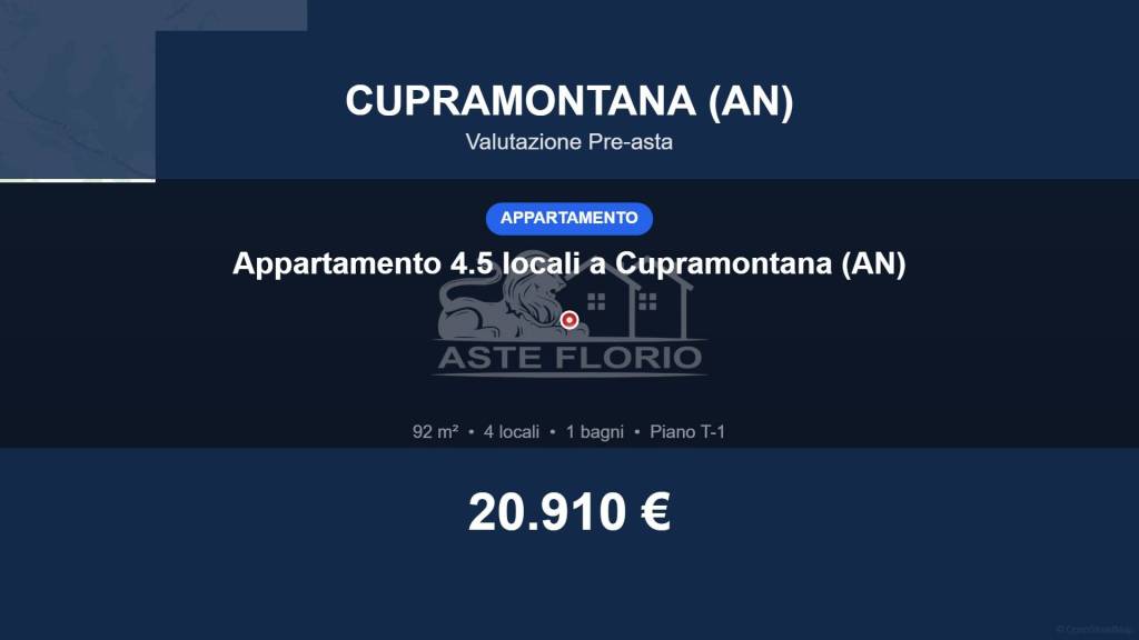 appartamento in vendita a Cupramontana
