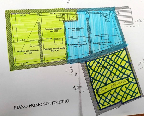 appartamento in vendita a Fabriano in zona Attiggio