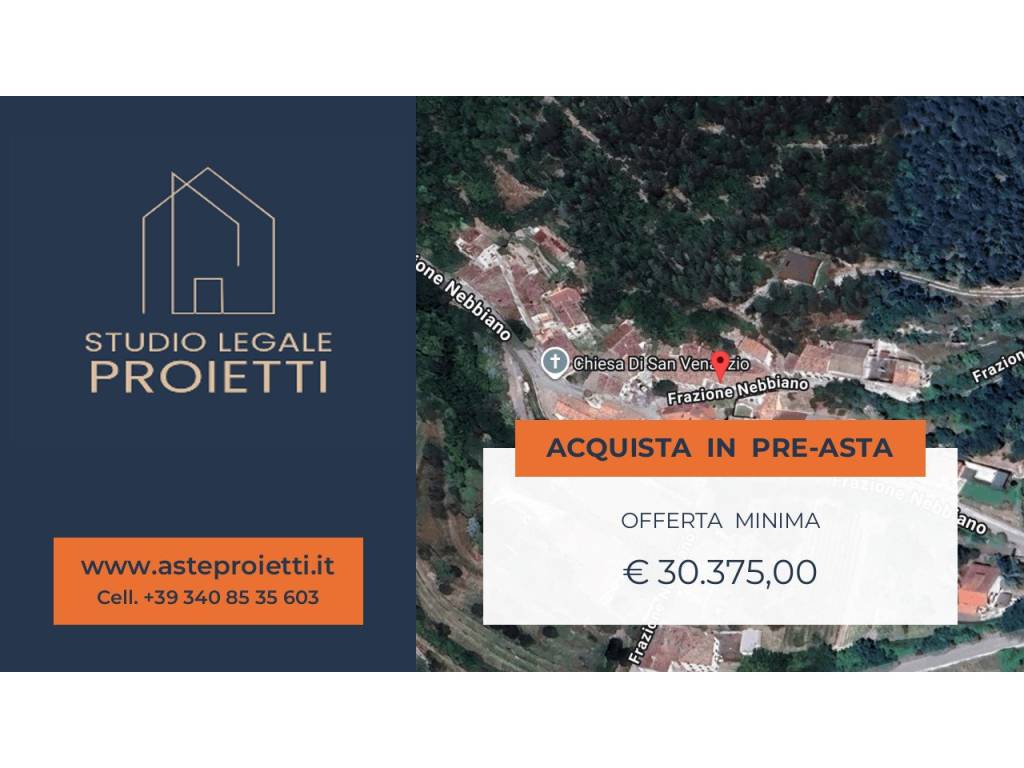 appartamento in vendita a Fabriano in zona Nebbiano