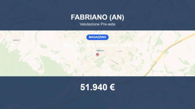 locale commerciale in vendita a Fabriano