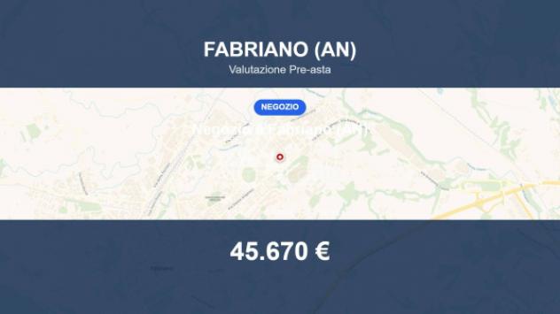 negozio in vendita a Fabriano