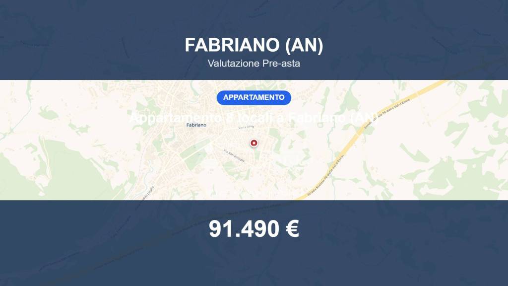 appartamento in vendita a Fabriano