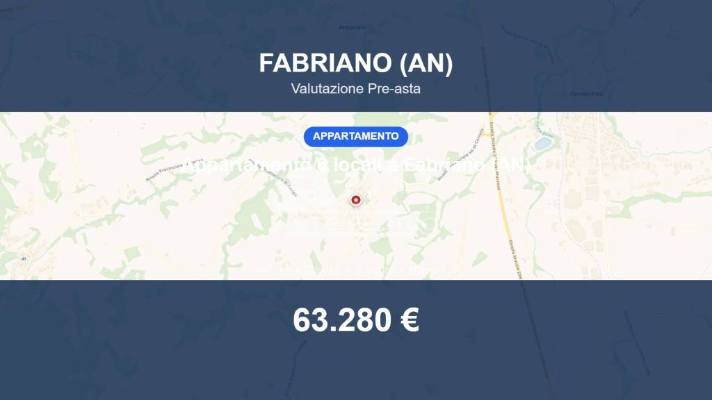 appartamento in vendita a Fabriano in zona San Michele