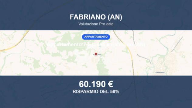 appartamento in vendita a Fabriano in zona Argignano