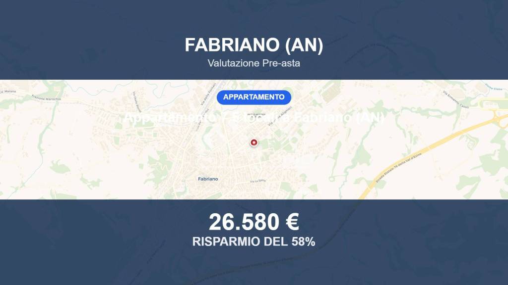 appartamento in vendita a Fabriano