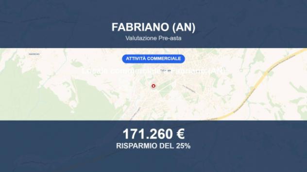 locale commerciale in vendita a Fabriano