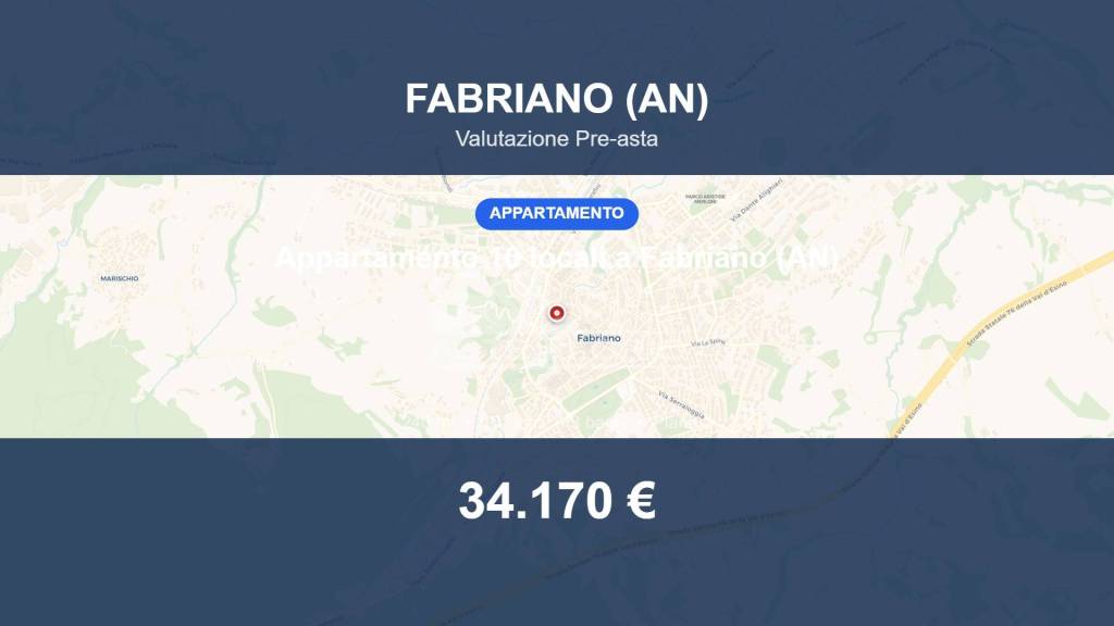 appartamento in vendita a Fabriano