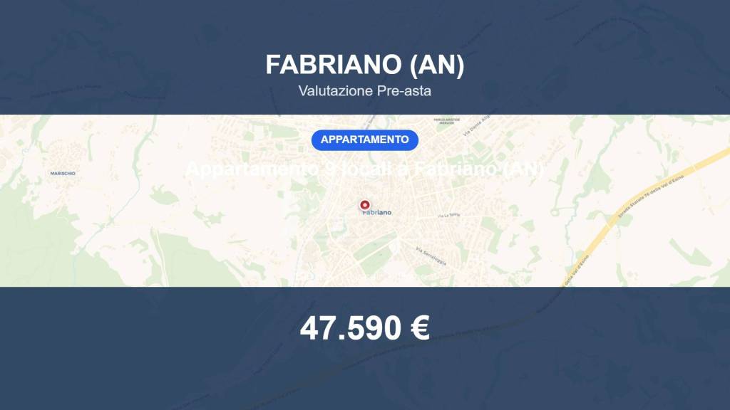 appartamento in vendita a Fabriano