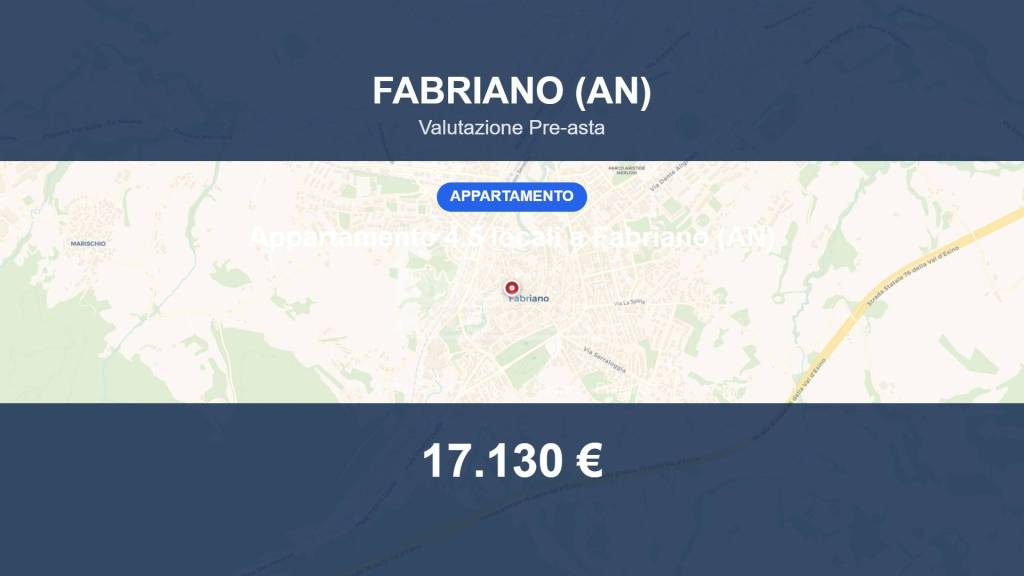 appartamento in vendita a Fabriano