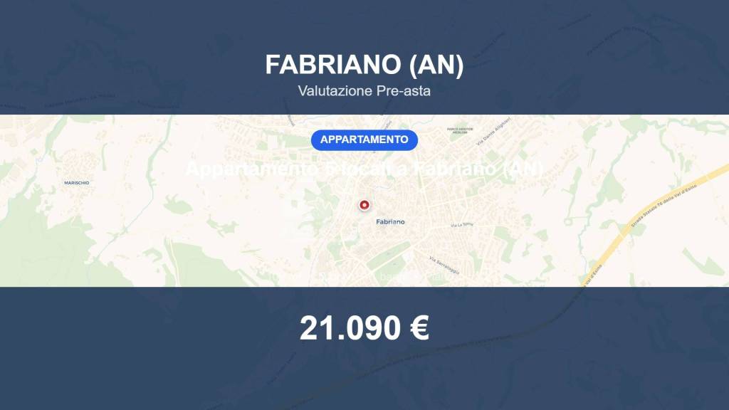 appartamento in vendita a Fabriano