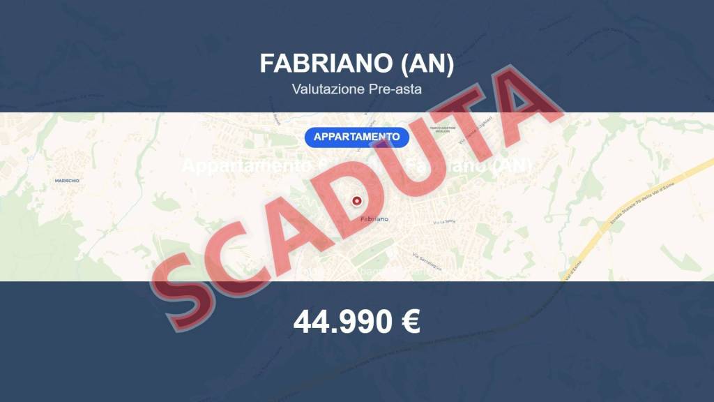 appartamento in vendita a Fabriano