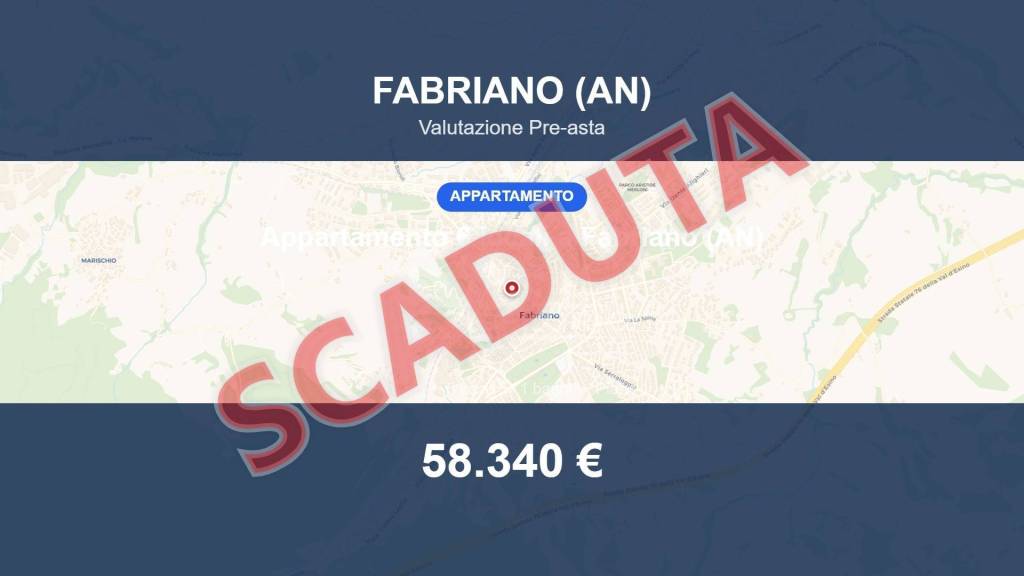 appartamento in vendita a Fabriano