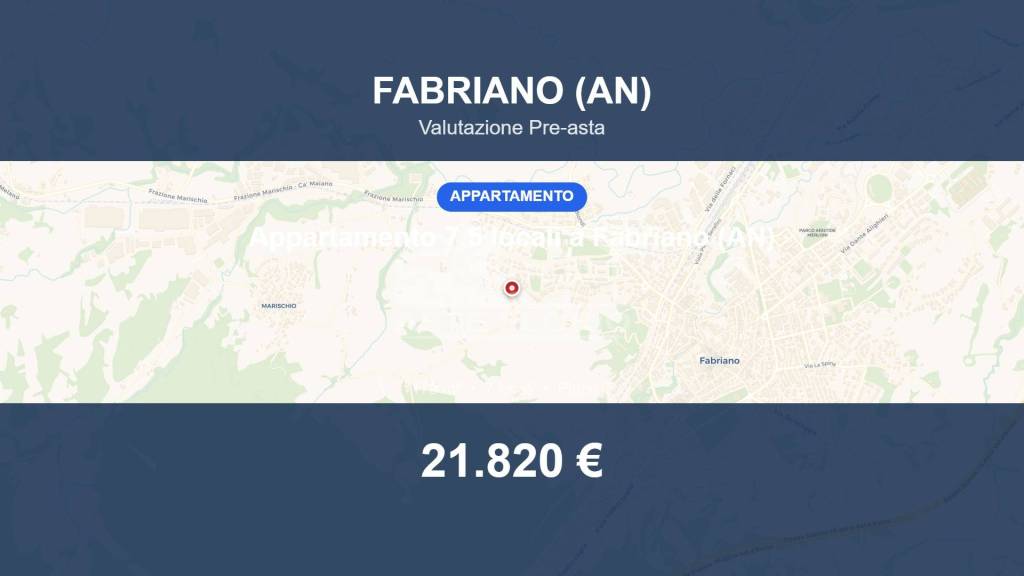appartamento in vendita a Fabriano
