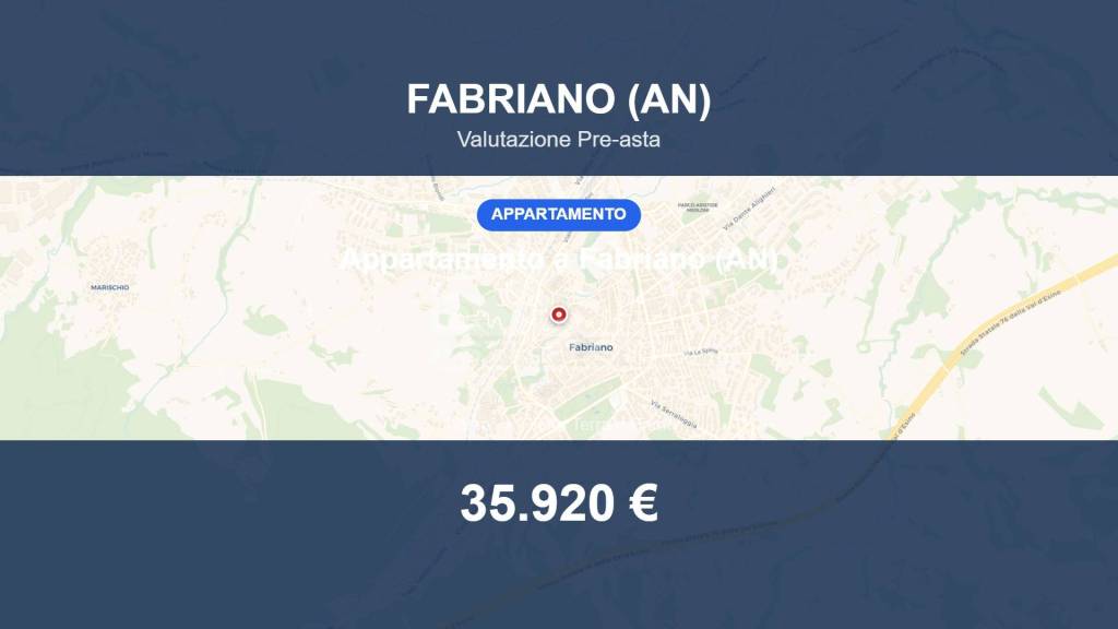 appartamento in vendita a Fabriano