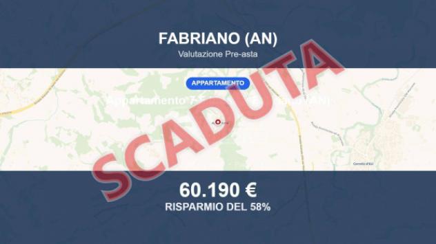 appartamento in vendita a Fabriano in zona Argignano
