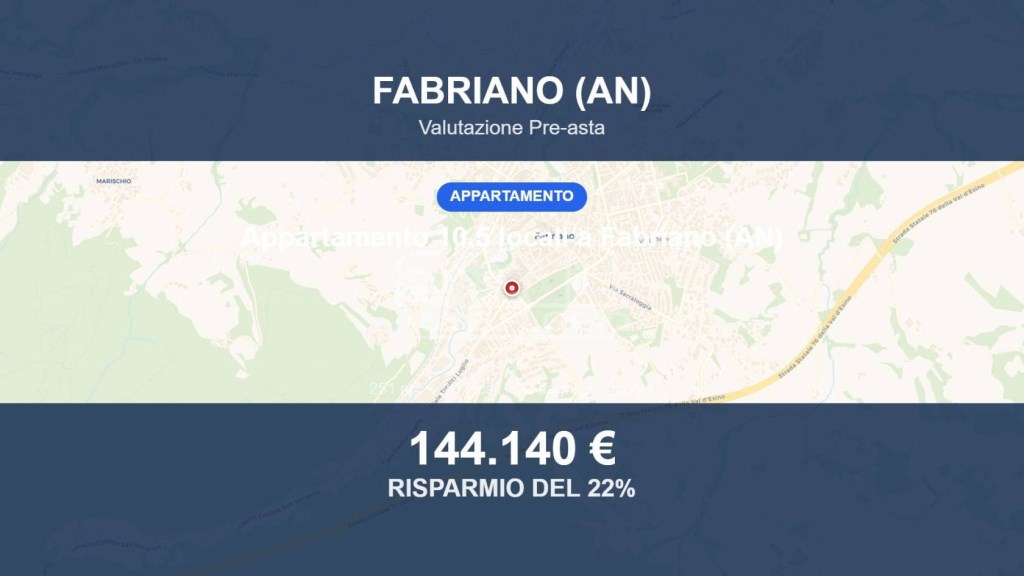 appartamento in vendita a Fabriano