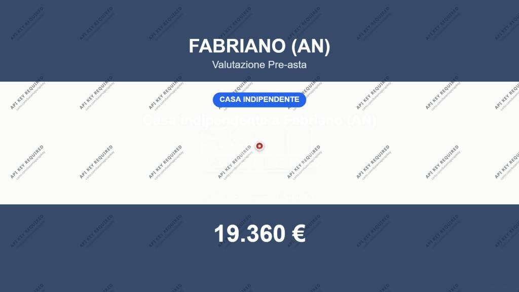 casa indipendente in vendita a Fabriano in zona Nebbiano