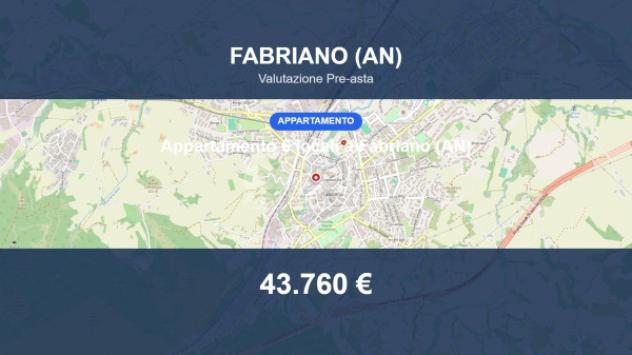 appartamento in vendita a Fabriano