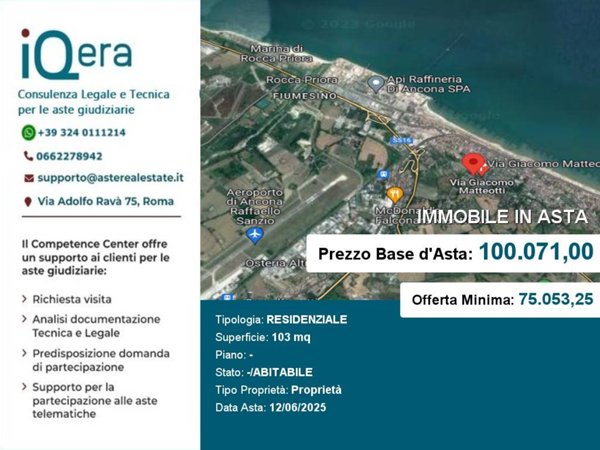 appartamento in vendita a Falconara Marittima