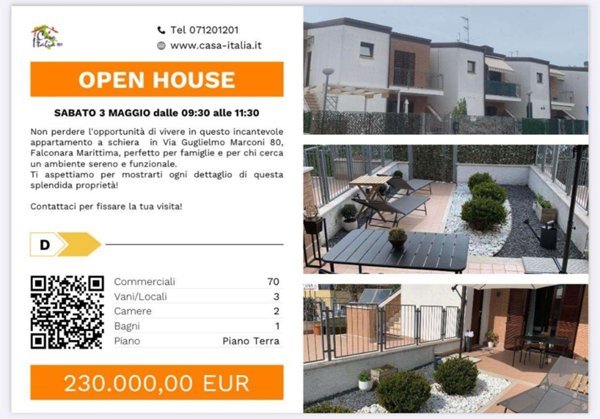 appartamento in vendita a Falconara Marittima