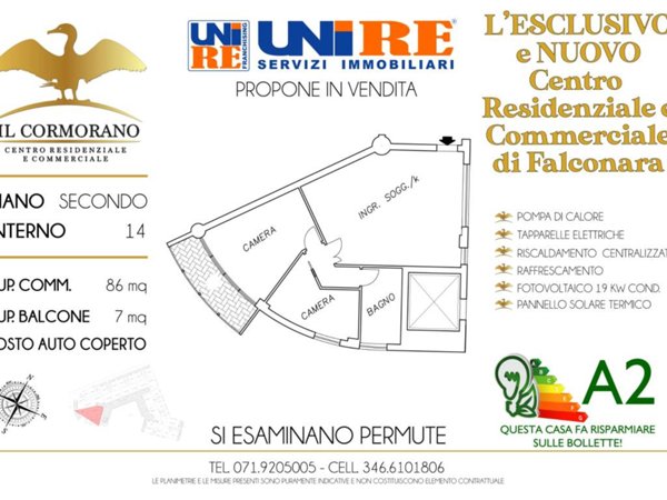 appartamento in vendita a Falconara Marittima