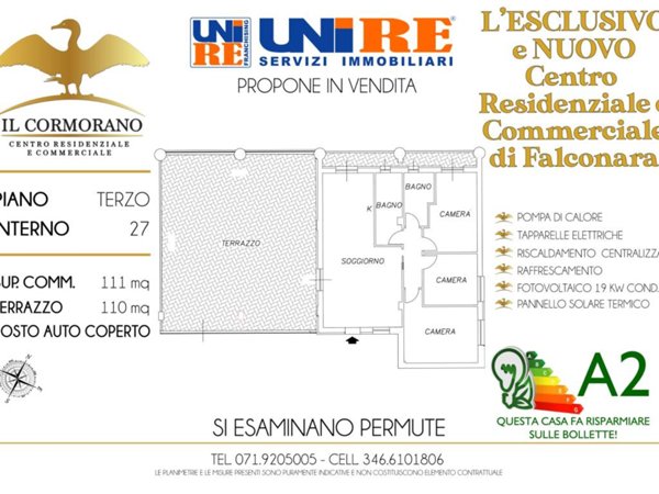 appartamento in vendita a Falconara Marittima