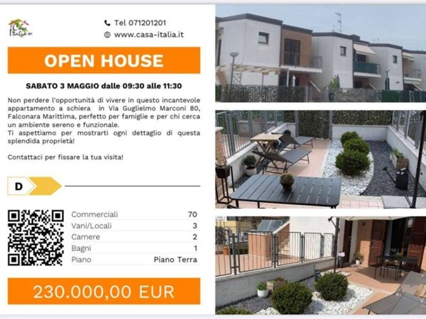 appartamento in vendita a Falconara Marittima