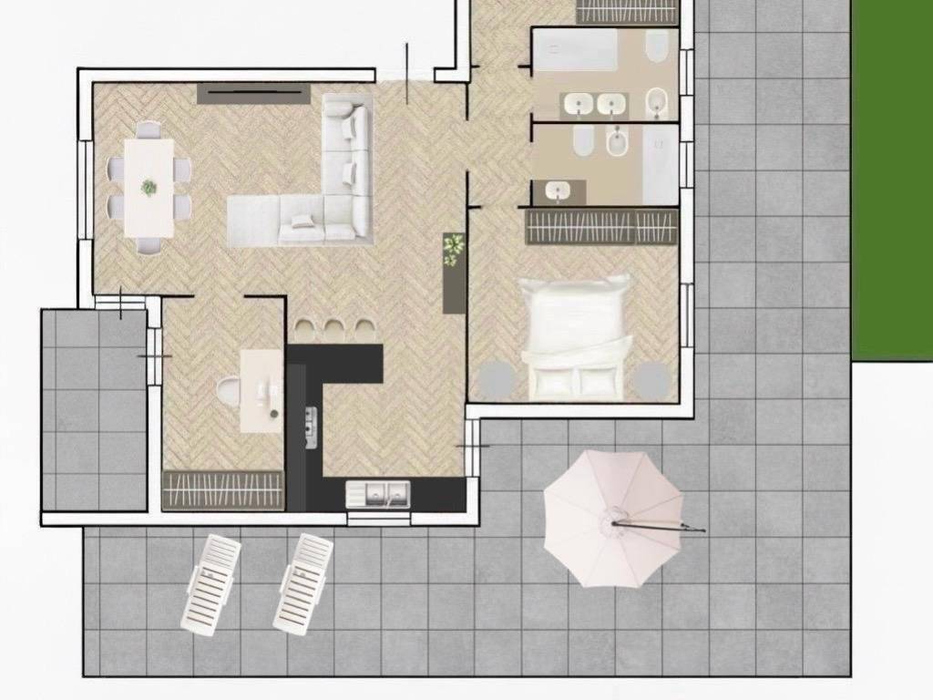 appartamento in vendita a Falconara Marittima in zona Palombina Vecchia