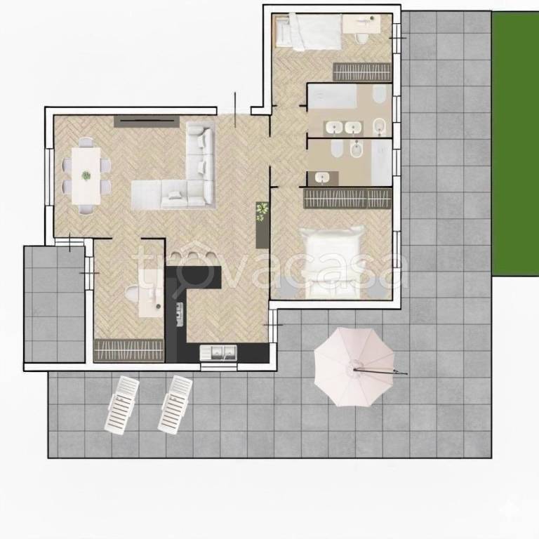 appartamento in vendita a Falconara Marittima in zona Palombina Vecchia