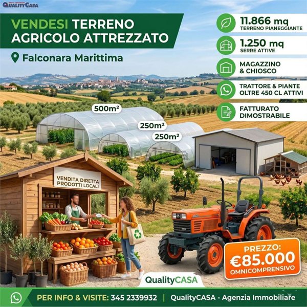 terreno agricolo in vendita a Falconara Marittima