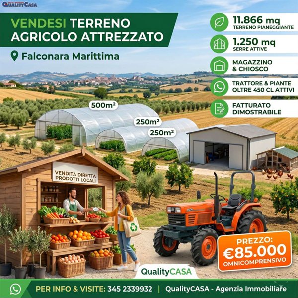 terreno agricolo in vendita a Falconara Marittima