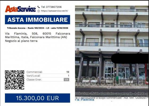 negozio in vendita a Falconara Marittima