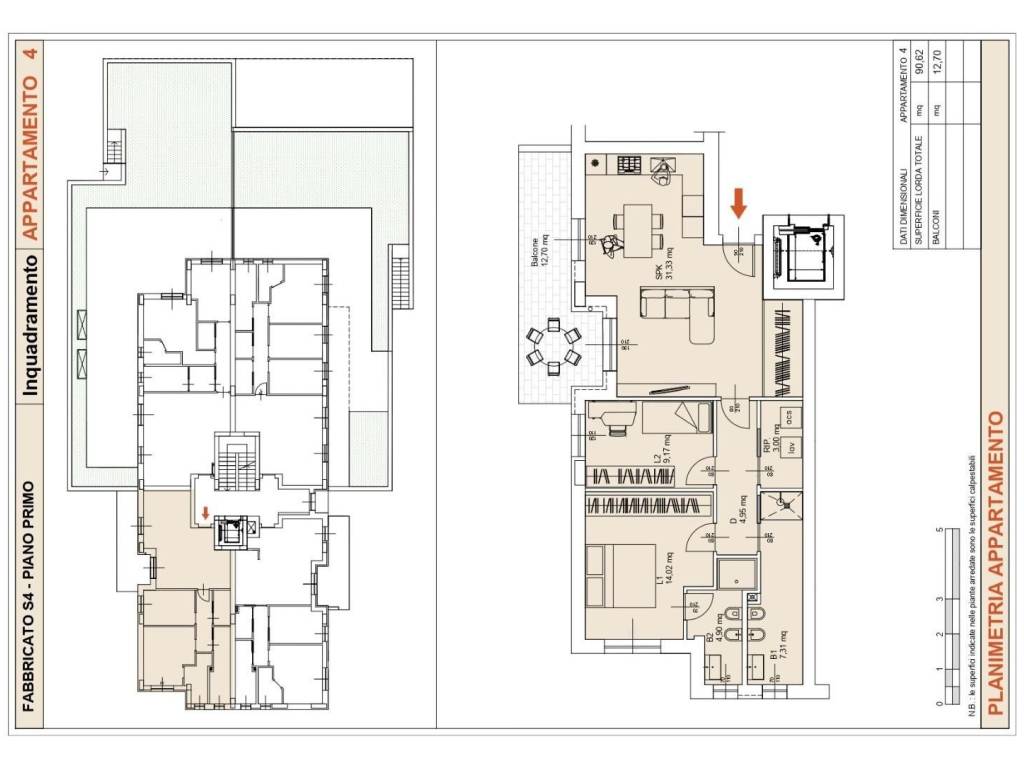 appartamento in vendita a Falconara Marittima