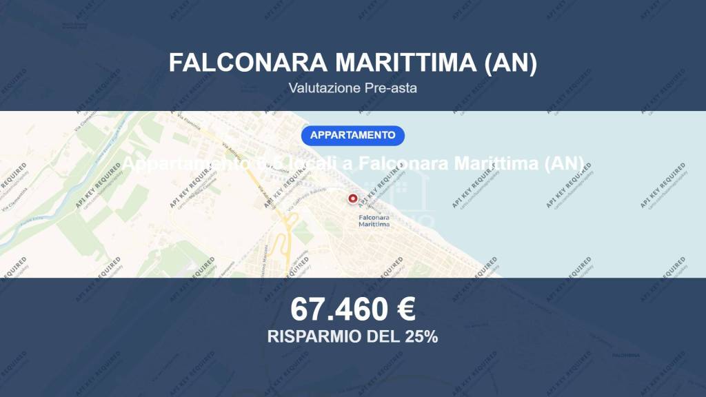 appartamento in vendita a Falconara Marittima