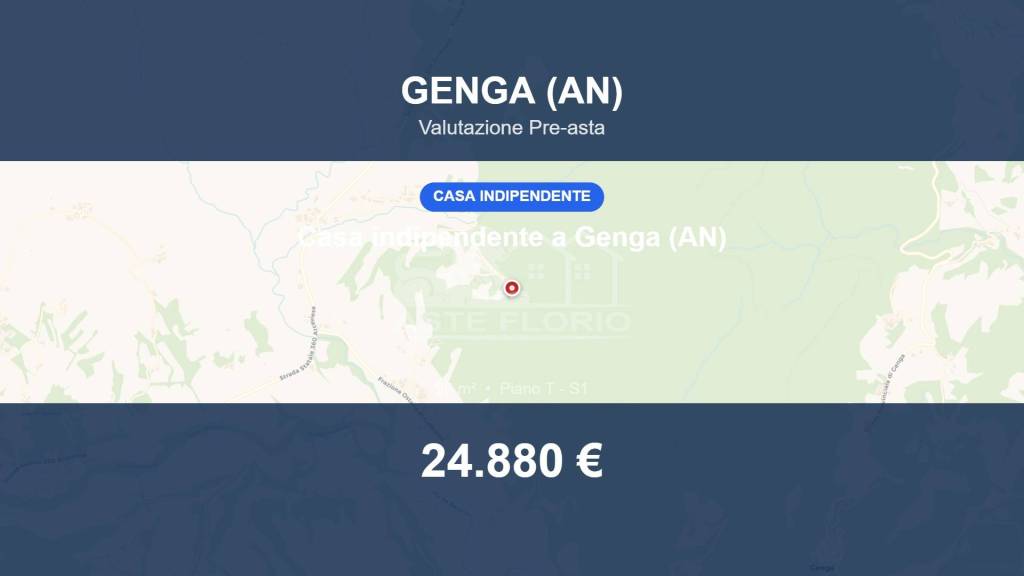 casa indipendente in vendita a Genga in zona Camponocecchio
