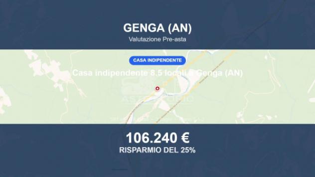 casa indipendente in vendita a Genga in zona Palombare