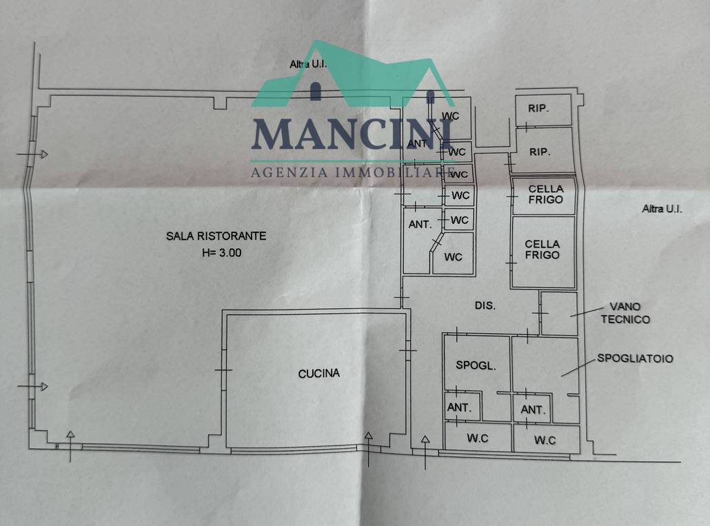 locale commerciale in vendita a Jesi