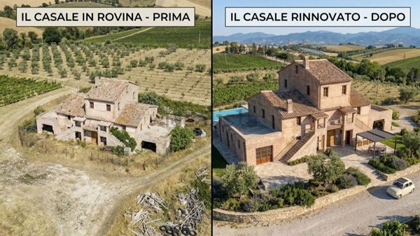 casale in vendita a Jesi in zona Tabano