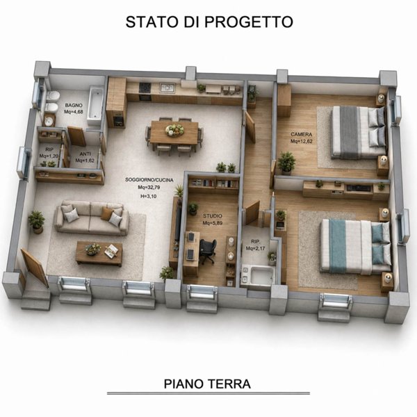 appartamento in vendita a Jesi