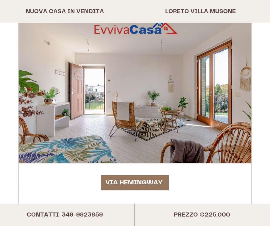 appartamento in vendita a Loreto in zona Villa Musone